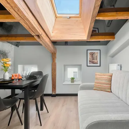 Апартаменти Modern Attic Apartment With Air Conditioning Lodz Orla 21 By Heyrent