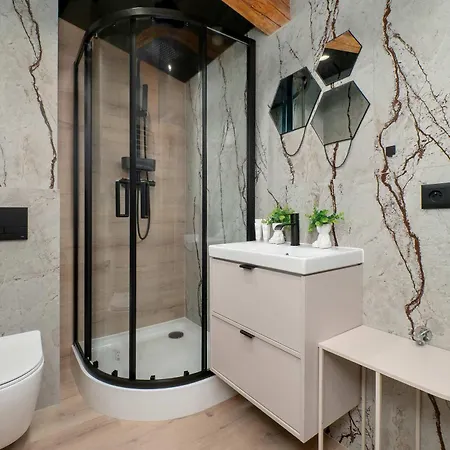 Modern Attic Apartment With Air Conditioning Lodz Orla 21 By Heyrent