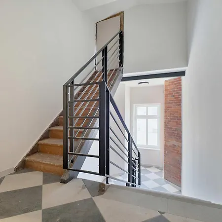 Modern Attic Apartment With Air Conditioning Lodz Orla 21 By Heyrent
